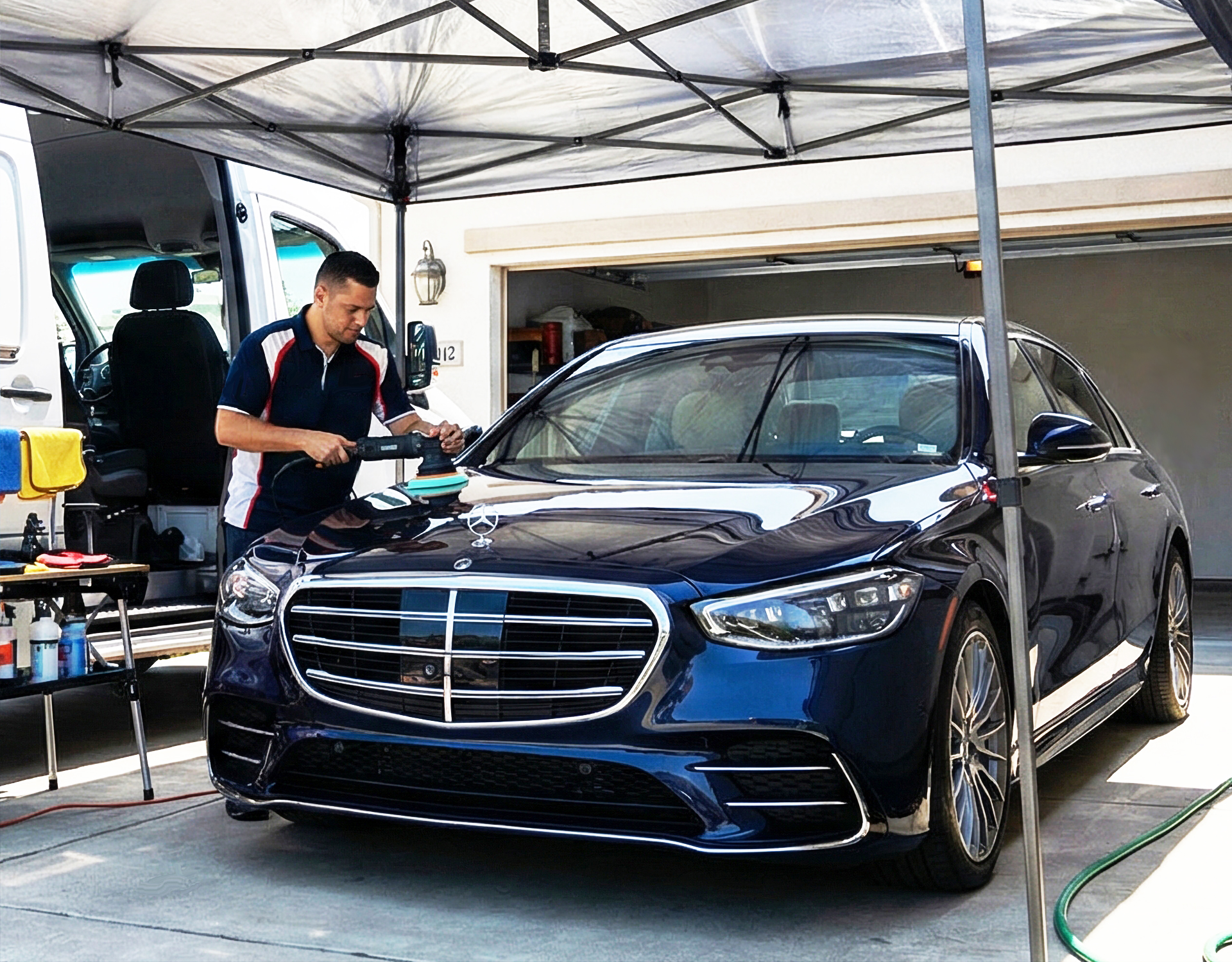 Mobile Detailing Setup